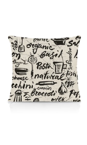 'Karalis' Fabric Swatch (Black/ White) - Image 2