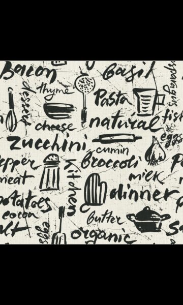 'Karalis' Fabric Swatch (Black/ White) - Image 3