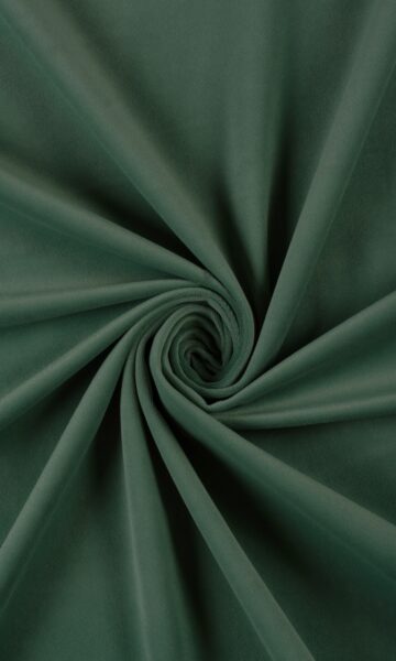 'Parsley' Velvet Made-to-Measure Curtains (Hunter Green)