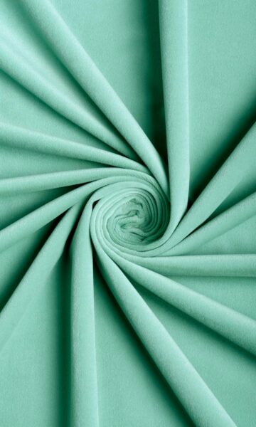 'Aurora Forest' Fabric by the Yard (Seafoam Green)