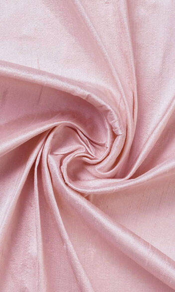 'Amroha' Dupioni Silk Custom Size Roman Blinds (Pink)