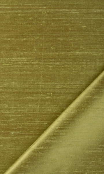 'Salem' Pure Silk Made-to-Order Fabric Blinds (Olive Green) - Image 3