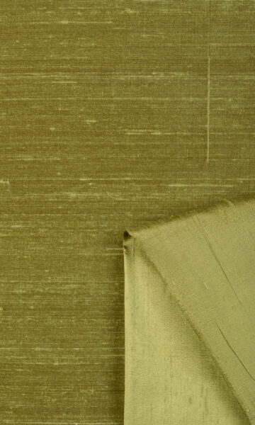 'Salem' Pure Silk Made-to-Order Fabric Blinds (Olive Green) - Image 5