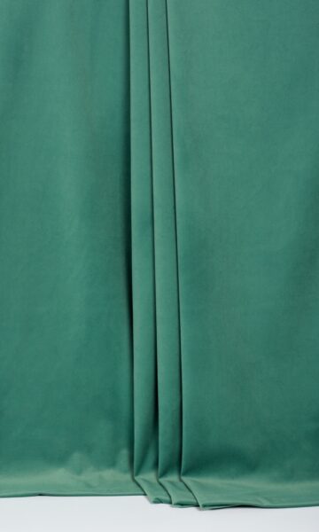 'Glass Frogs' Velvet Made-to-Order Blinds (Forest Green) - Image 5
