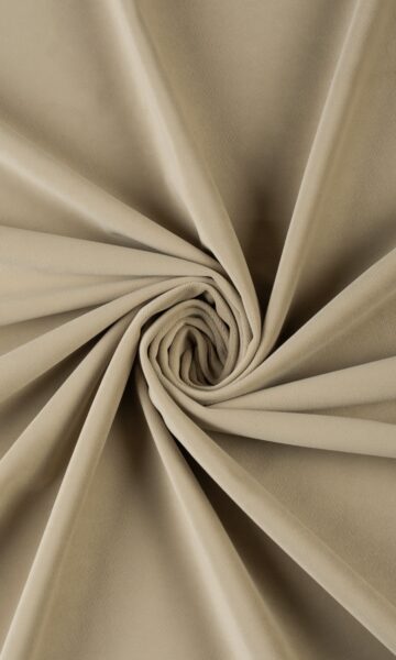 'Colosseum' Velvet Made-to-Measure Curtain Panels (Beige)