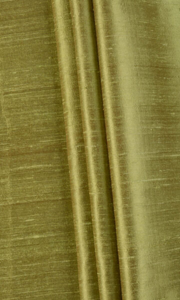 'Salem' Pure Silk Made-to-Order Fabric Blinds (Olive Green) - Image 4