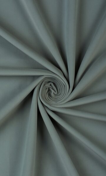 'Shadow Crag' Velvet Made-to-Order Drapery (Slate Grey) - Image 5