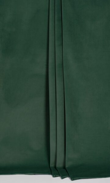 'Parsley' Velvet Made-to-Measure Curtains (Hunter Green) - Image 6