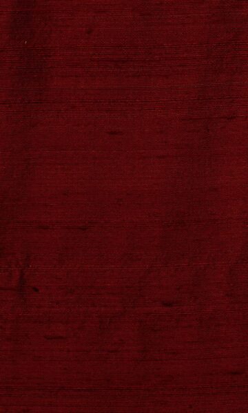 'Mathura' Dupioni Silk Window Curtains (Maroon/ Burgundy Red) - Image 3