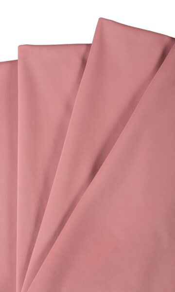 'Gold Kiwi' Velvet Made-to-Measure Fabric Blinds (Coral Pink) - Image 4