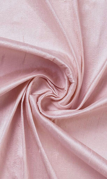 'Amroha' Dupioni Silk Custom Size Curtain Panels (Pink)
