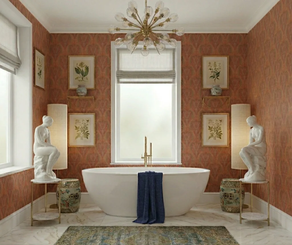 Bathroom Wallpaper