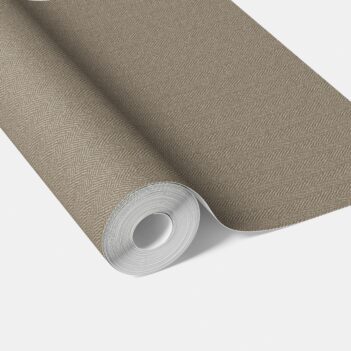 'Garden Shed' Neutral Herringbone Textured Wallpaper (Brown/ Taupe/ Warm Gray)