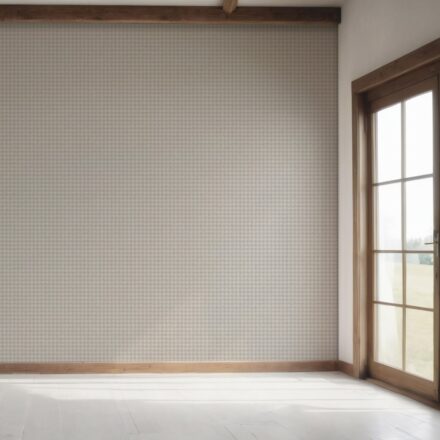 'Powder Nut' Neutral Plain/ Textured Houndstooth Wallpaper (Pale Gray/ Greige) - Image 7
