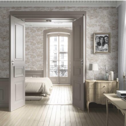 'Anne Cloud' Toile de Jouy/ Nature Print Wallpaper (Beige/ Brown/ Taupe) - Image 4