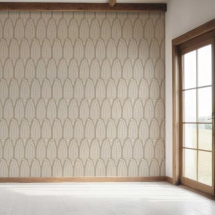 'Sagano' Neutral Paisley Floral Wallpaper (Beige/ Taupe/ Warm Gray) - Image 7