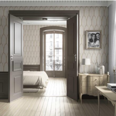'Lost Horizon' Neutral Paisley Floral Wallpaper (Light Brown/ Beige) - Image 4