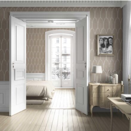 'Winona' Neutral Paisley Floral Wallpaper (Beige/ Warm Gray/ Taupe) - Image 4