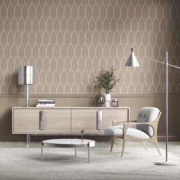 'Winona' Neutral Paisley Floral Wallpaper (Beige/ Warm Gray/ Taupe)