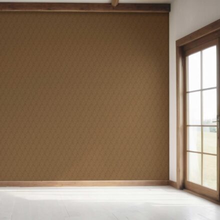 'Ellora' Neutral Self-Patterned Damask Floral Wallpaper (Brown/ Deep Bronze) - Image 7