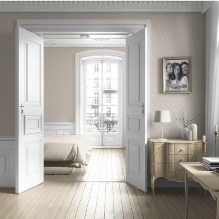 'Castle Dour' Neutral Self-Patterned Damask Floral Wallpaper (Greige/ Oatmeal Beige/ Light Taupe) - Image 4