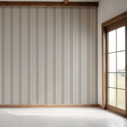 'Crusade' Neutral Geometric Striped Wallpaper (Gray/ Beige/ Taupe) - Image 7