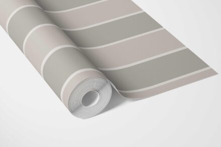'Crusade' Neutral Geometric Striped Wallpaper (Gray/ Beige/ Taupe) - Image 5