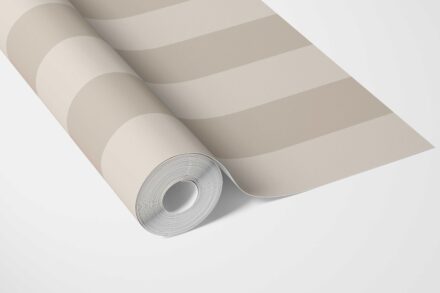 'Areza' Geometric Striped Wallpaper (Wheat Beige/ Cream) - Image 3