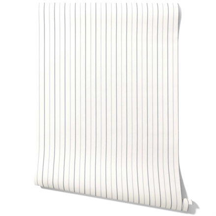 'Bellcourt' Neutral Geometric Striped Wallpaper (Cream/ White/ Gray) - Image 2