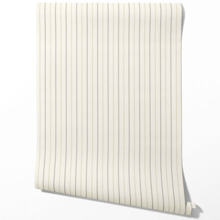 'Dawn Dew' Neutral Geometric Striped Wallpaper (Sage Gray/ Beige/ Cream) - Image 2