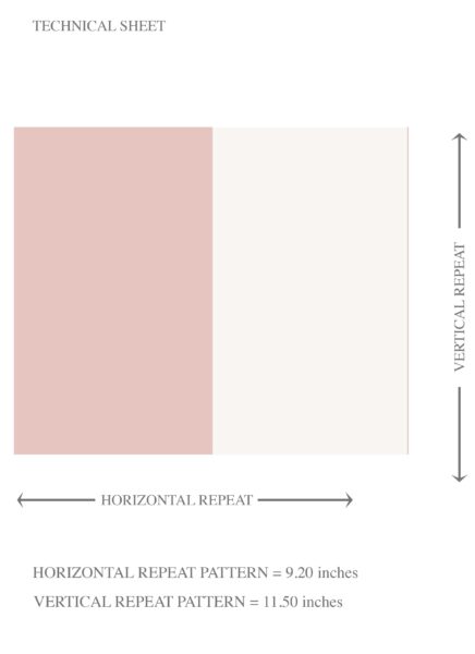 'Timberland' Geometric Striped Wallpaper (Blush Pink/ White) - Image 8