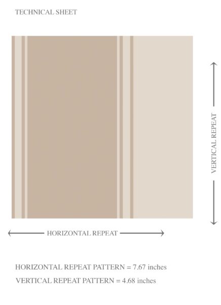 'Orelia' Neutral Geometric Striped Wallpaper (Brown/ Beige) - Image 8