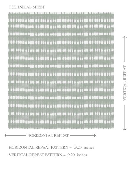 'Corsair' Textured Shibori Effect Striped Wallpaper (Sage Gray/ White) - Image 8