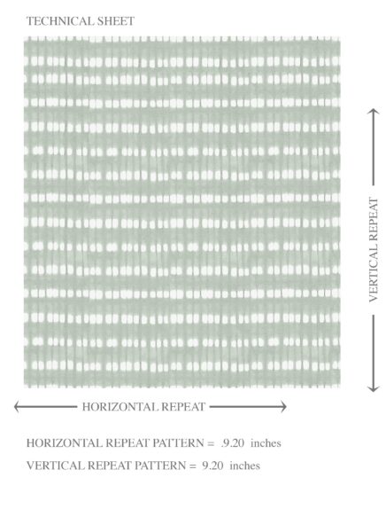 'Fearless' Textured Shibori Effect Striped Wallpaper (Green/ White) - Image 8