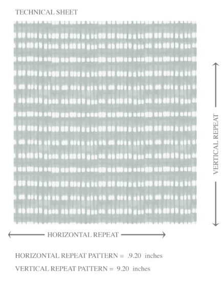 'Osiris Clay' Textured Shibori Effect Striped Wallpaper (Blue/ White) - Image 8