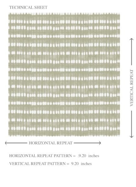 'Oudh' Textured Shibori Effect Striped Wallpaper (Olive Green/ White) - Image 8