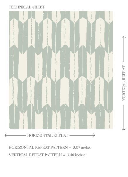 'Elroy' Modern Geometric Micro-Print Wallpaper (Duck Egg Blue/ White) - Image 8