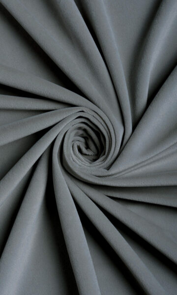 'Basalt Drift' Velvet Made-to-Measure Curtain Panels (Gray)