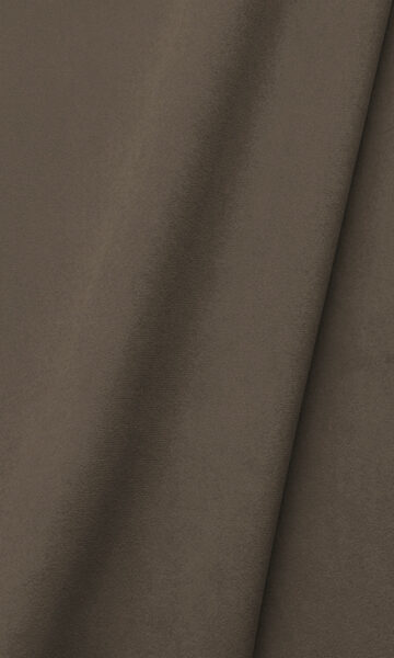 'Spartan' Velvet Made-to-Measure Drapes (Mocha Brown) - Image 2
