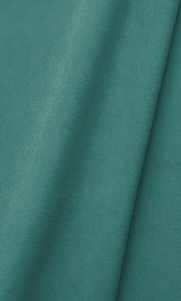 'Amazonite' Velvet Custom Size Curtains (Teal/ Blue-Green) - Image 2