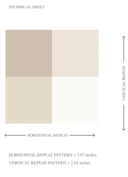 'Trigo' Neutral Geometric Gingham Wallpaper (Warm Beige) - Image 8