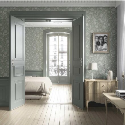 'Otis' Floral/ Botanical Wallpaper (Sage Green) - Image 4