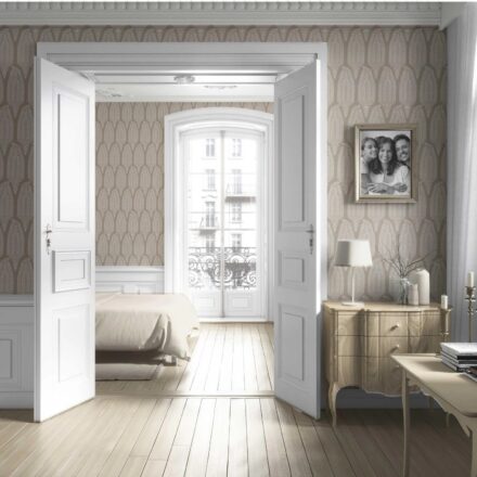 'Sagano' Neutral Paisley Floral Wallpaper (Beige/ Taupe/ Warm Gray) - Image 4