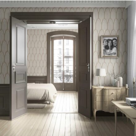 'Lost Horizon' Neutral Paisley Floral Wallpaper (Light Brown/ Beige) - Image 4