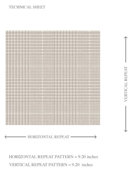'Fireweed' Neutral Textured Check/ Geometric Wallpaper (Taupe/ Grey) - Image 8