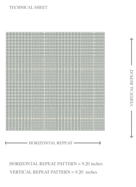 'Horizons' Neutral Textured Check/ Geometric Wallpaper (Sage Grey) - Image 8