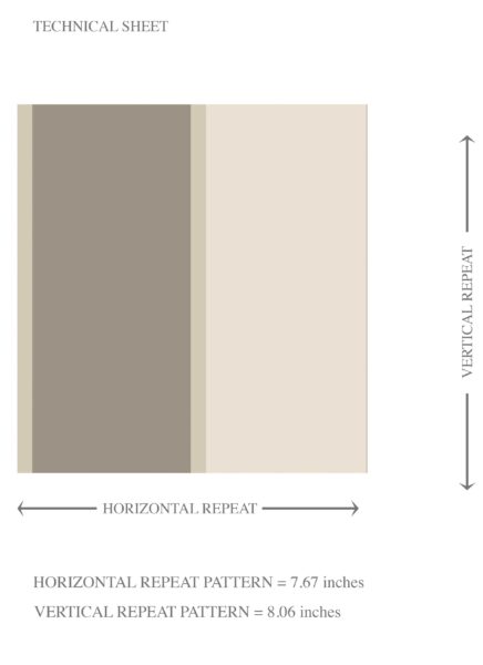 'Kuhana' Neutral Geometric Striped Wallpaper (Cream/ Taupe Grey/ Brown) - Image 8