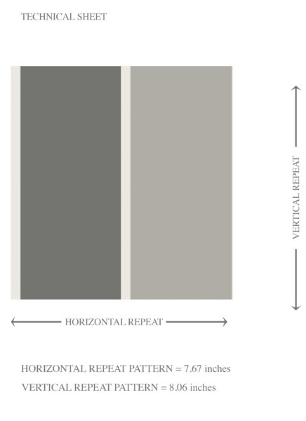 'Balsam' Neutral Geometric Striped Wallpaper (Grey) - Image 8