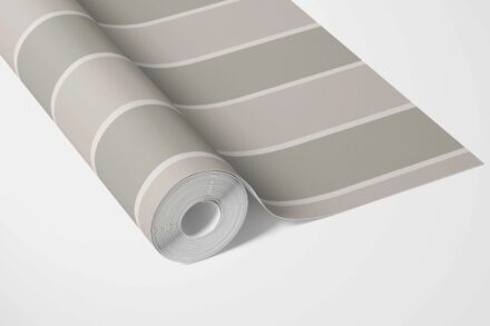'Crusade' Neutral Geometric Striped Wallpaper (Grey/ Beige/ Taupe) - Image 5