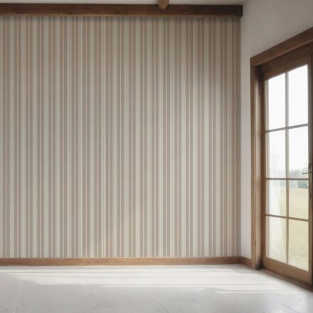 'Monterey Cliffs' Neutral Geometric Striped Wallpaper (Brown/ Beige/ Warm Grey) - Image 7